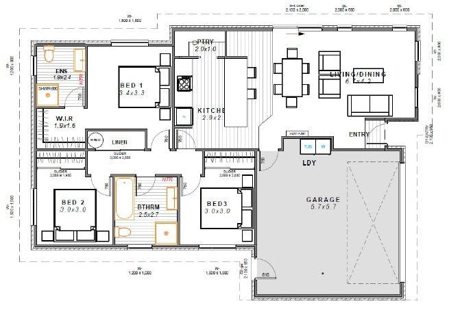 Birmingham floor plan